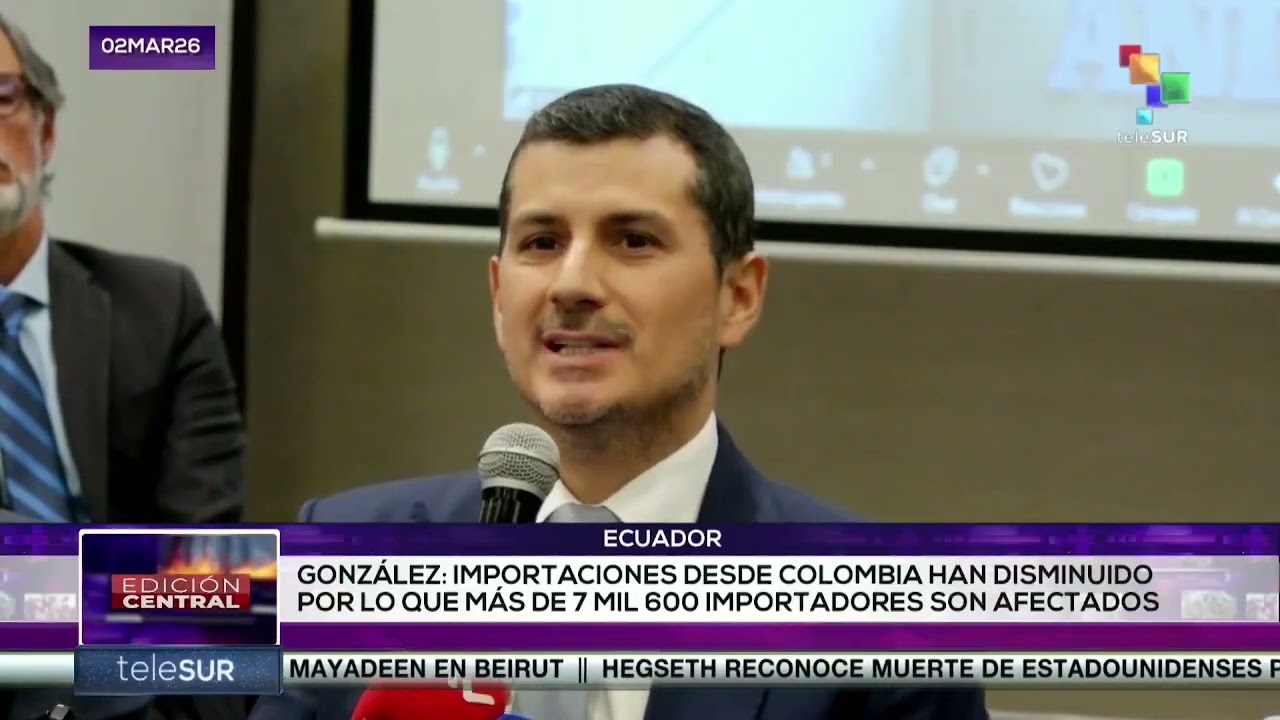 Ecuador eleva arancel a productos de Colombia y crece la tensión bilateral