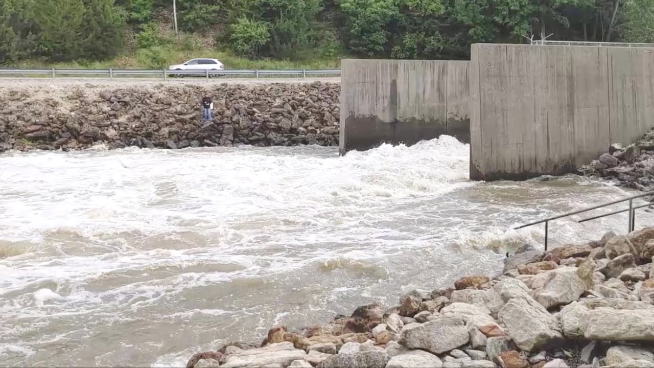 Pomona Lake Spillway. EP 247