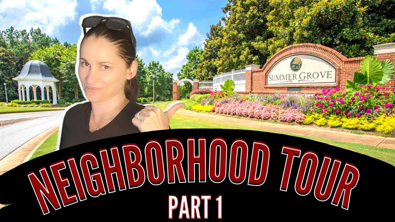 Summer Grove: Exploring One of the Best Neighborhoods to Live in Newnan, GA - Video Tour (Part 1)