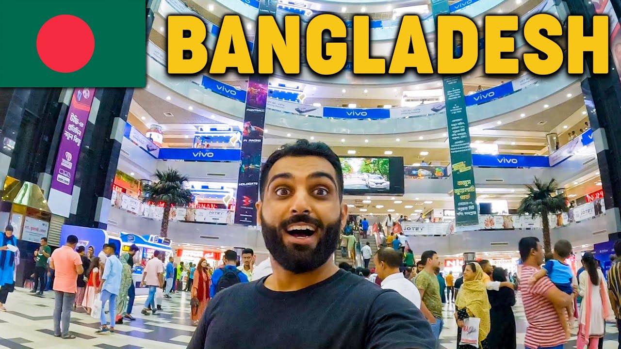 HUGE Mall In Dhaka Bangladesh I Got Lost!!