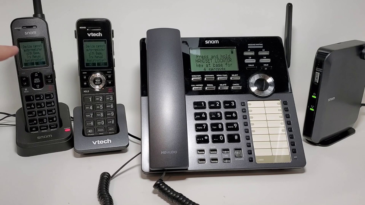 M100 DECT Phone Pairing