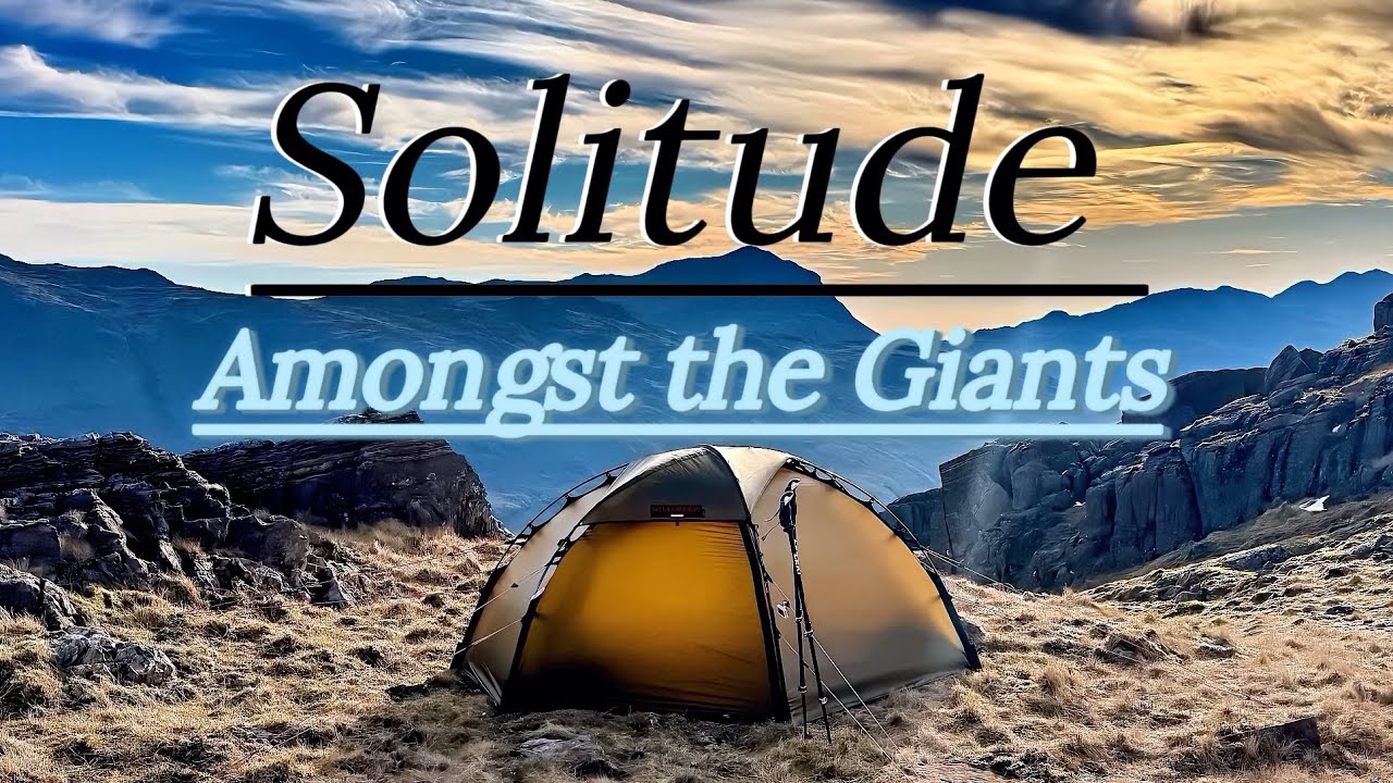 Part 1 Solitude Mountain Wild Camp on Pen Summit, in Front of Scafell Pike via The Great Moss Valley