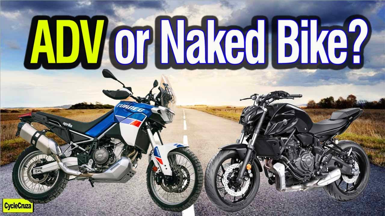 Почему мотоциклы для активного отдыха лучше, чем мотоциклы NAKED