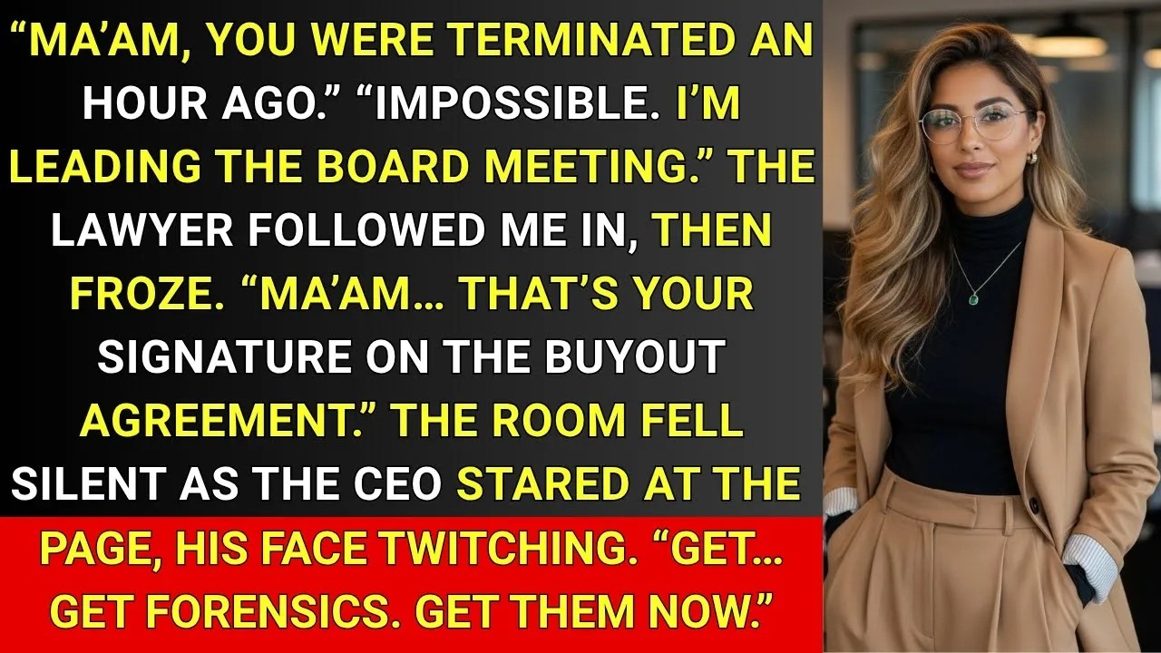 They Terminated Me at 9 AM — By 2 PM, I Controlled the Entire Company ♟️