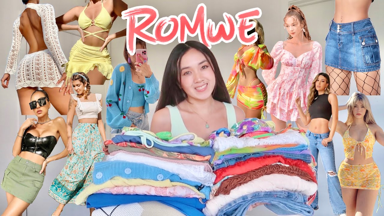 HUGE Spring ROMWE Try-On Haul 2023 | Trendy & Affordable Spring Break Outfit Ideas! w/ DISCOUNT CODE