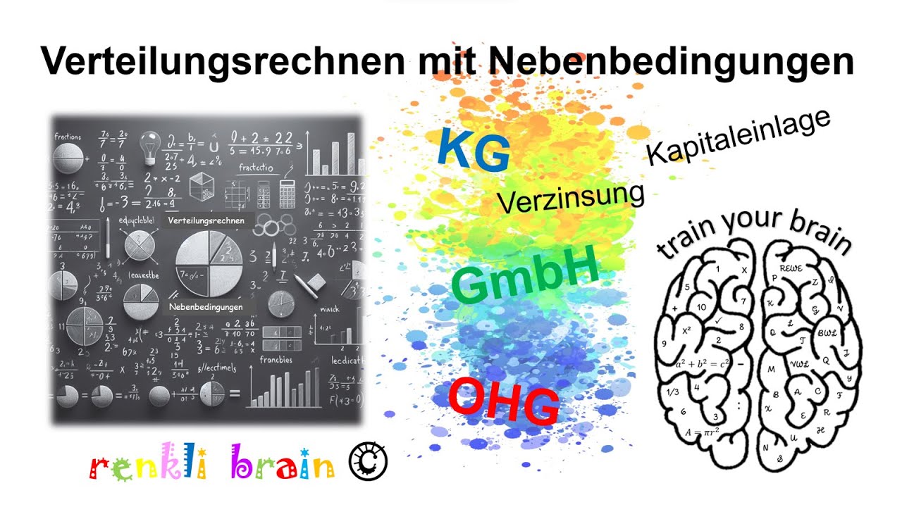 Verteilungsrechnen mit Nebenbedingungen kaufmännisches Rechnen Mathe BWL Berufskolleg