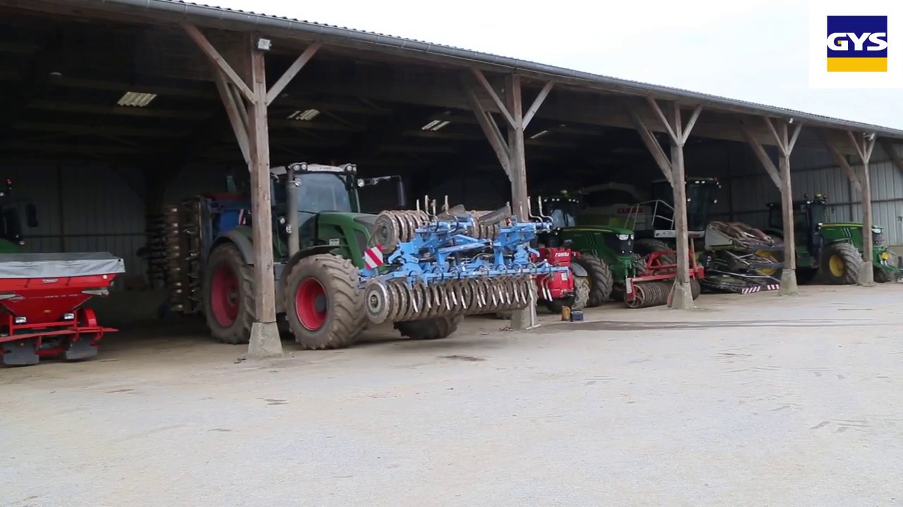 Das Batterieladeger&auml;t f&uuml;r die  Landwirtschaft -GYSFLASH 12.12 - von GYS