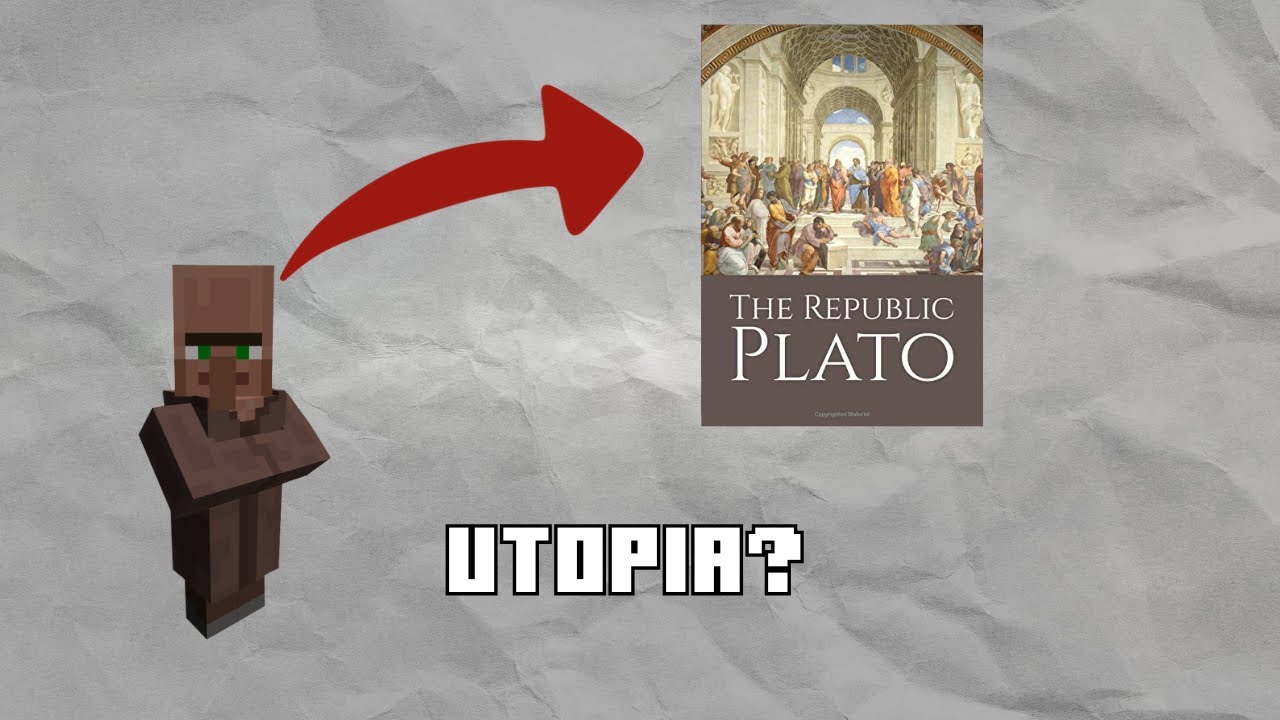 Are Minecraft villagers living in Plato's Utopia