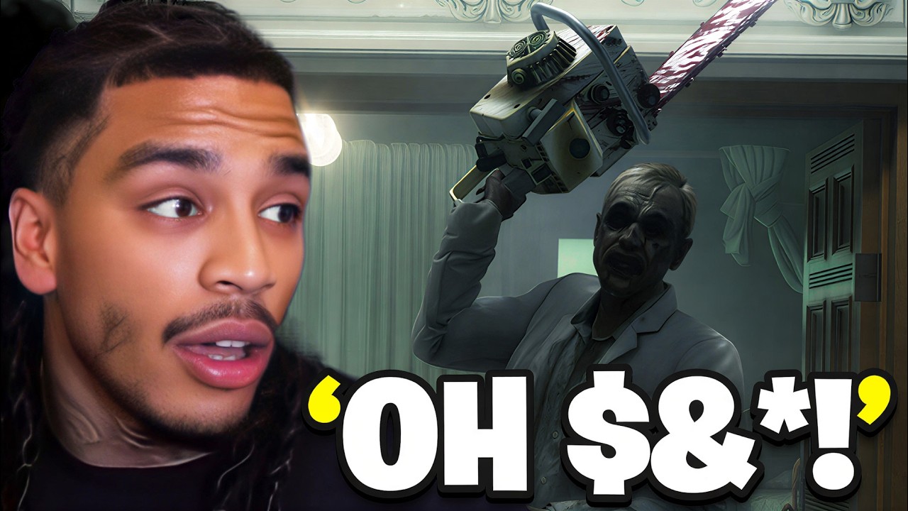 Джей Синко ужасно испугался, играя в Resident Evil Requiem 😭😂
