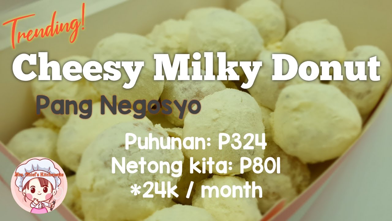 Cheesy Milky Donut | Mrs. Chief's Kitchenette