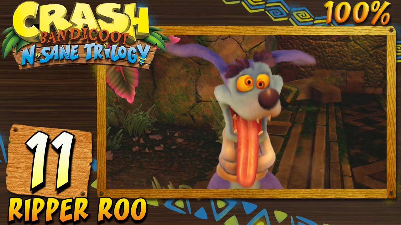 Crash Bandicoot : N. Sane Trilogy (ITA)-11-BOSS Ripper Roo [100%]