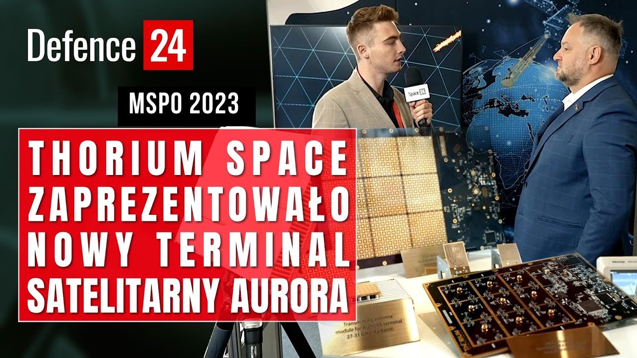 Thorium Space zaprezentowało nowy terminal satelitarny AURORA