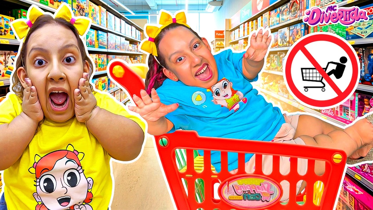 Regra de Conduta para Crianças no Supermercado e outras Histórias para Aprender MC Divertida