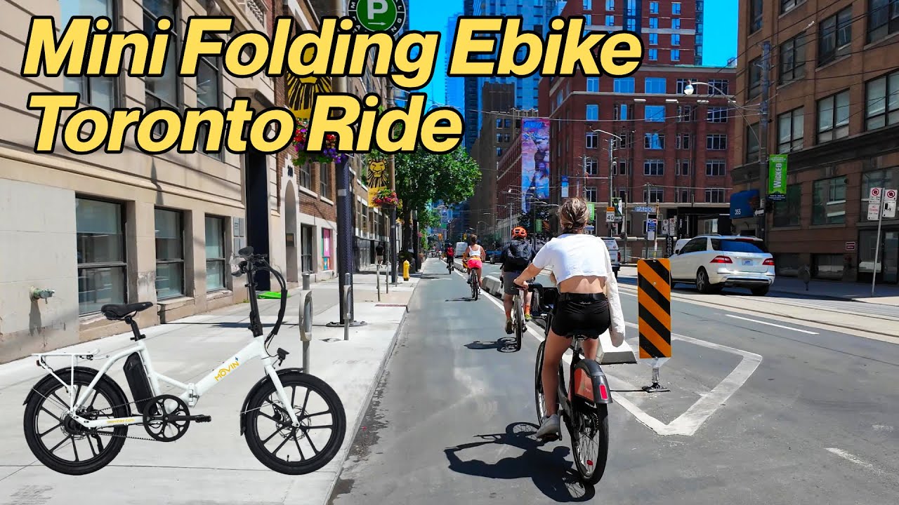 Toronto Ebike Ride & Impressions| Movin Mini Folding Ebike (July 2024)