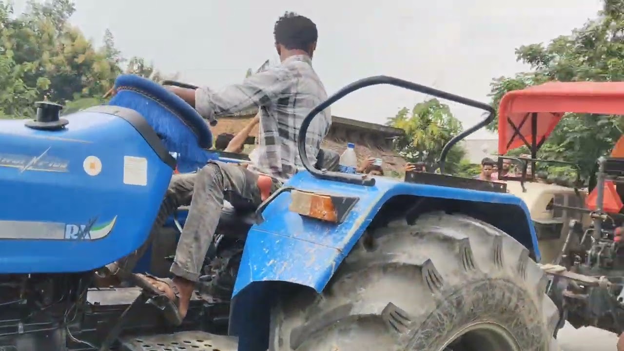 Best Mukaabla Sahbajopur Gaon Me Tractor ka ( Part 9 ) Vlog 