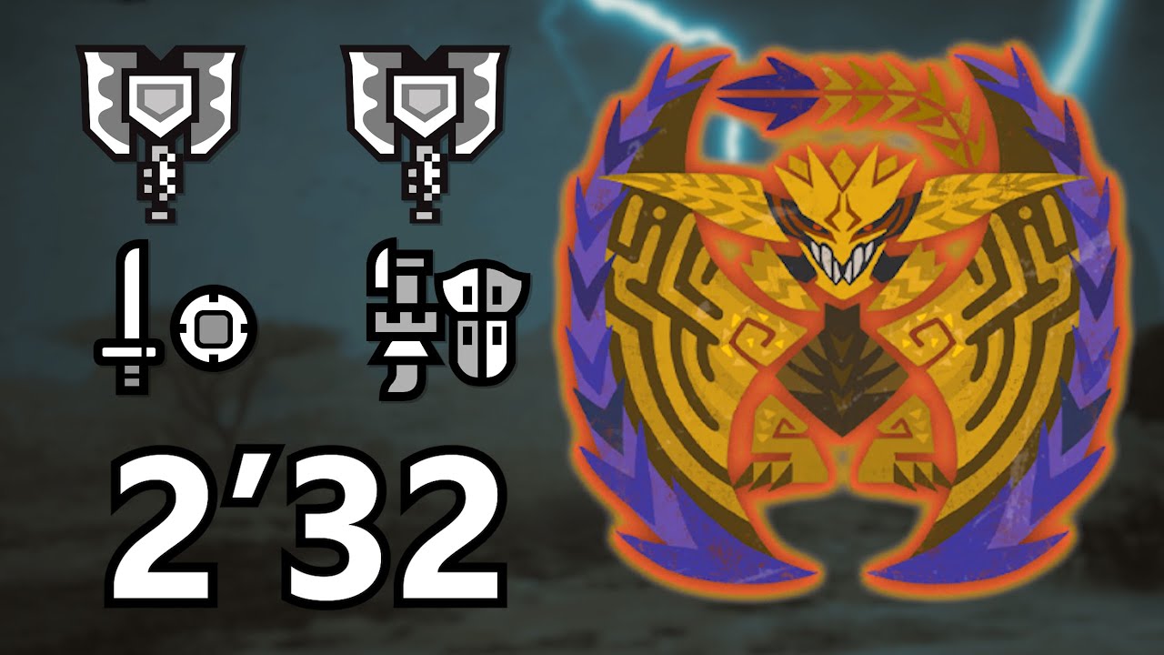 [MHWilds] Arch Tempered Rey Dau - Challenge (2'32)
