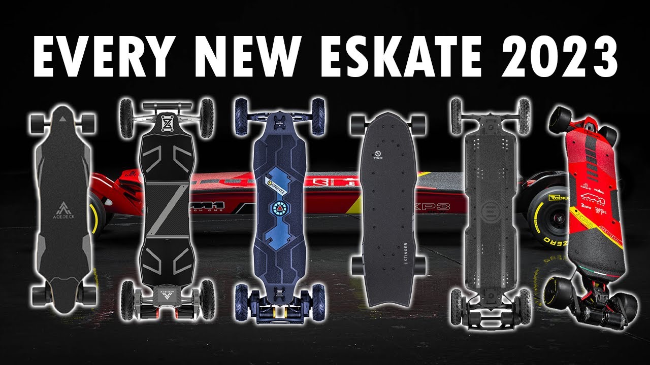 All Electric Skateboards of 2023 - Full List With Links! What have you missed?