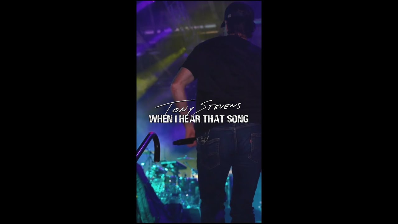Tony Stevens - When I Hear That Song (Lyric/Performance Video)