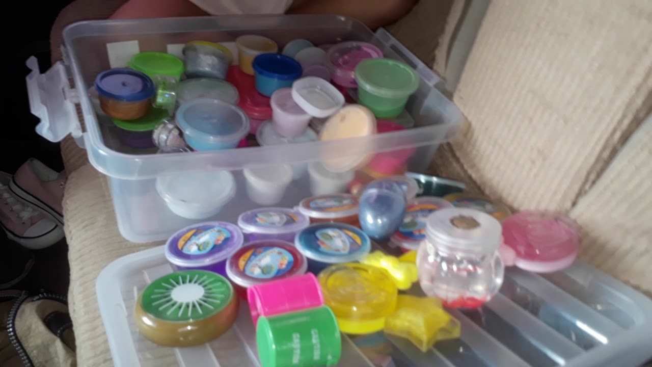 My slime collection while driving around manila