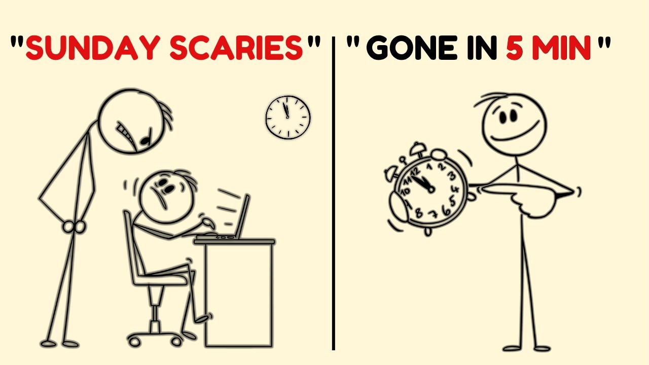 The 5 Minute Fix for Sunday Night Dread (That Actually Works)