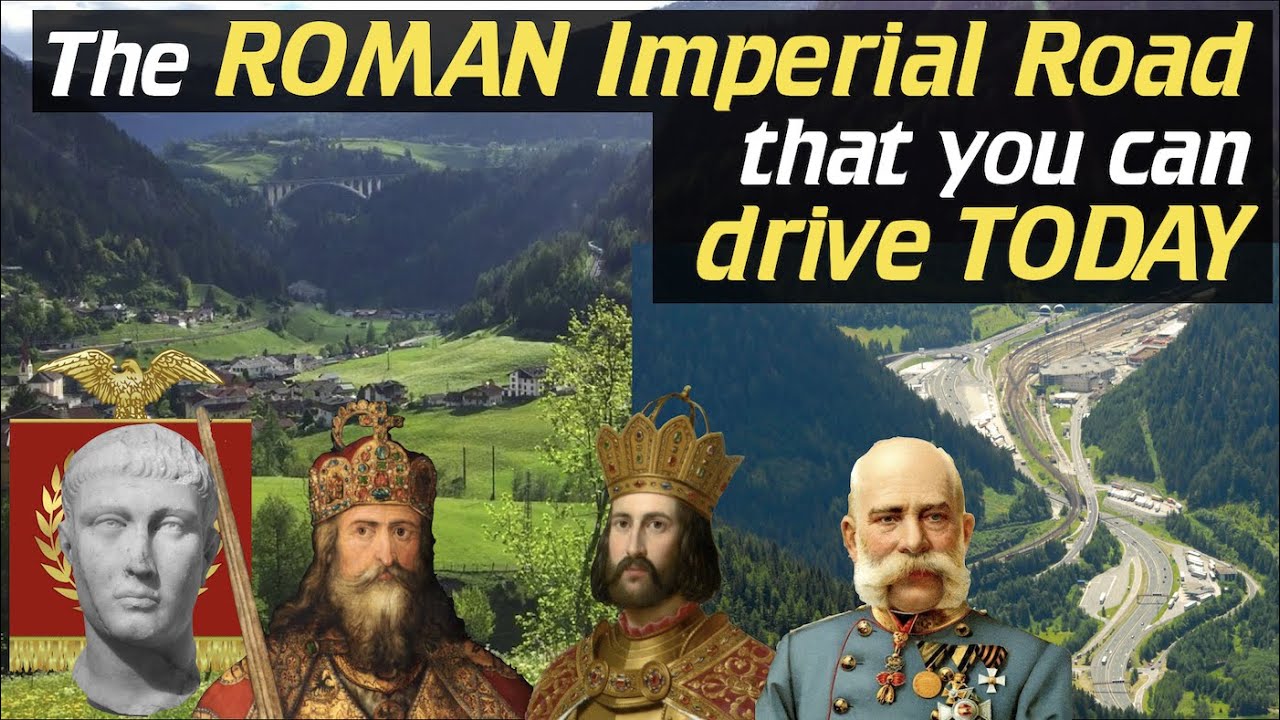 History of the Brenner Pass: the Roman road you can still travel today – [History Documentary]