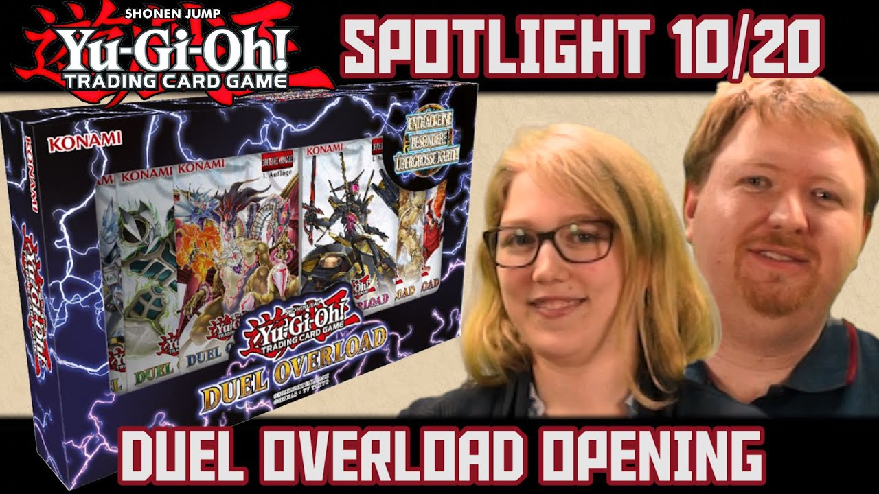 YuGiOh Duel Overload Opening deutsch Spotlight 10/20 YGO Unboxing Trader Online Review