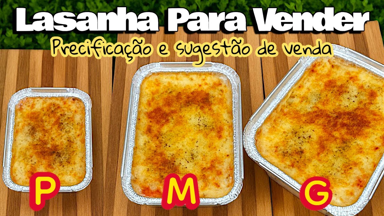 Lasanha para vender !