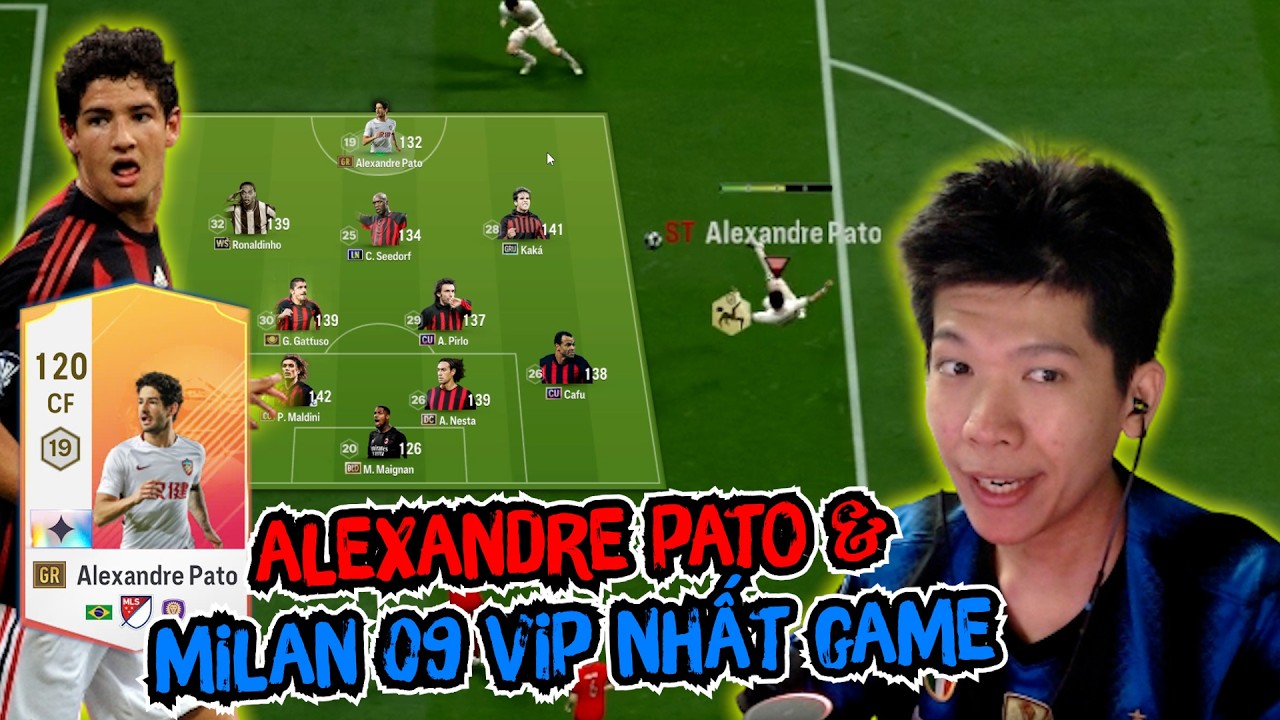 (FC ONLINE) TRẢI NGHIỆM PATO +13 SIÊU HIẾM CÙNG TEAM MILAN 2009 TỰ TAY BUILD ĐƯỢC ..!!!