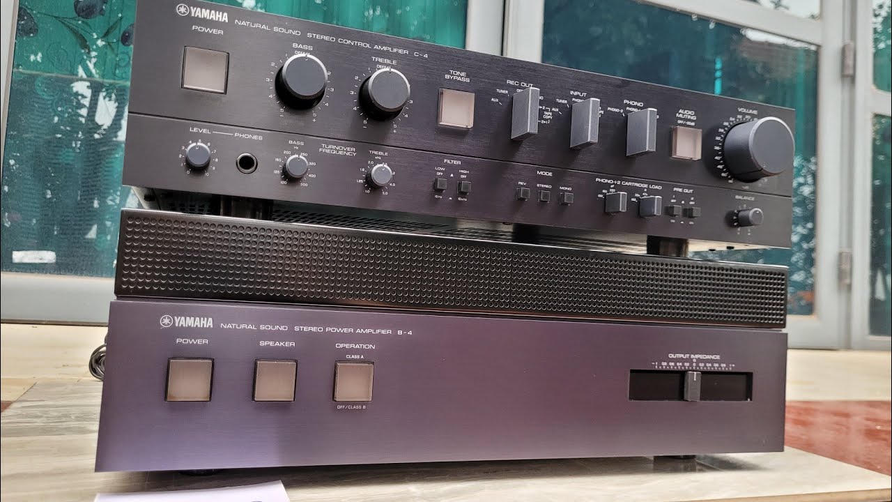 (ĐÃ BÁN) Bộ Pre Pow chất lượng YAMAHA B4 C4