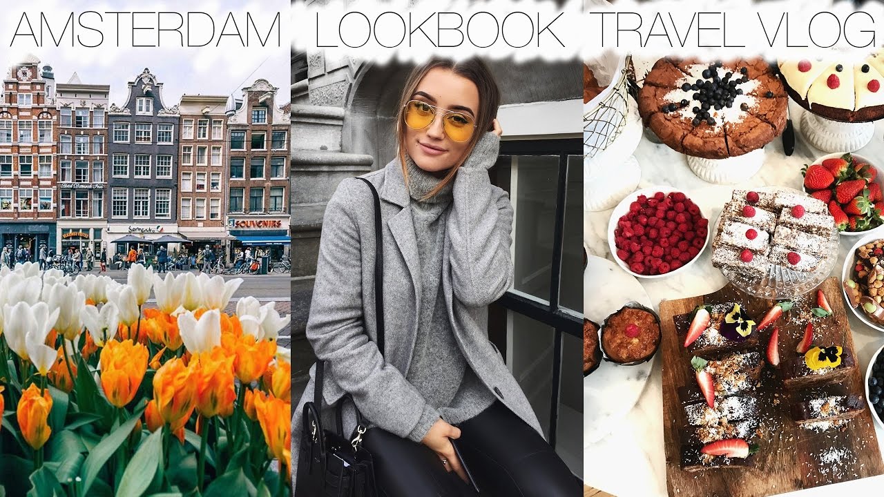 Amsterdam Travel Vlog & Lookbook