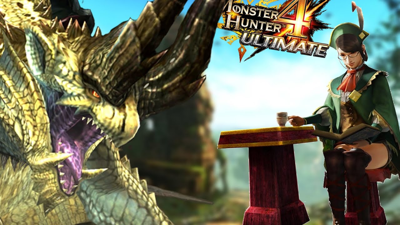 MONSTER HUNTER 4 VAI ME DEIXAR LELÉ DA CUCA