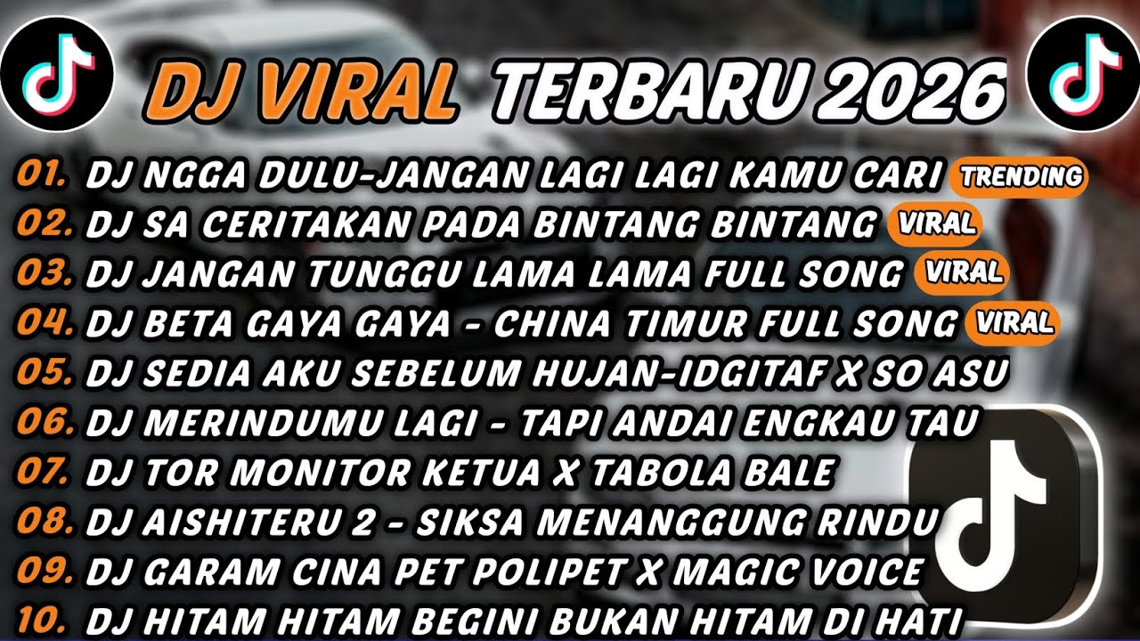 DJ TIKTOK TERBARU 2026 - DJ NGGA DULU-JANGAN LAGI LAGI KAMU CARI🎵DJ SA CERITAKAN PADA BINTANG🎵