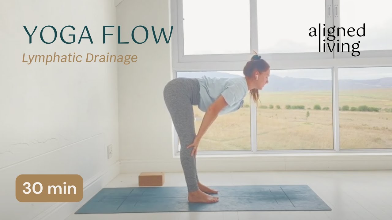 Yoga for Lymphatic Drainage | 30min Yoga with Kathleen | Aligned Living