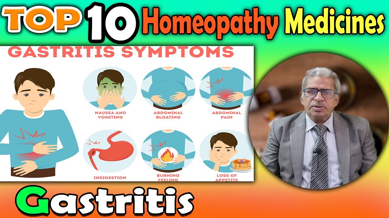 Gastritis: Causes, Symptoms, #homeopathy Treatment -- Dr P S Tiwari