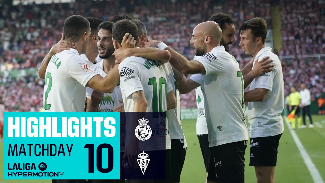 Resumen de Real Racing Club vs Real Sporting (3-2)
