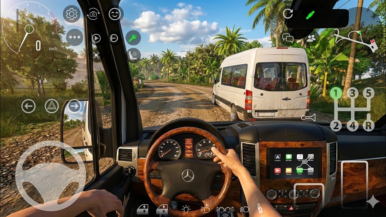 Custom Cars: Online Drive - Mercedes-Benz Sprinter Duo POV Drive | New Update.