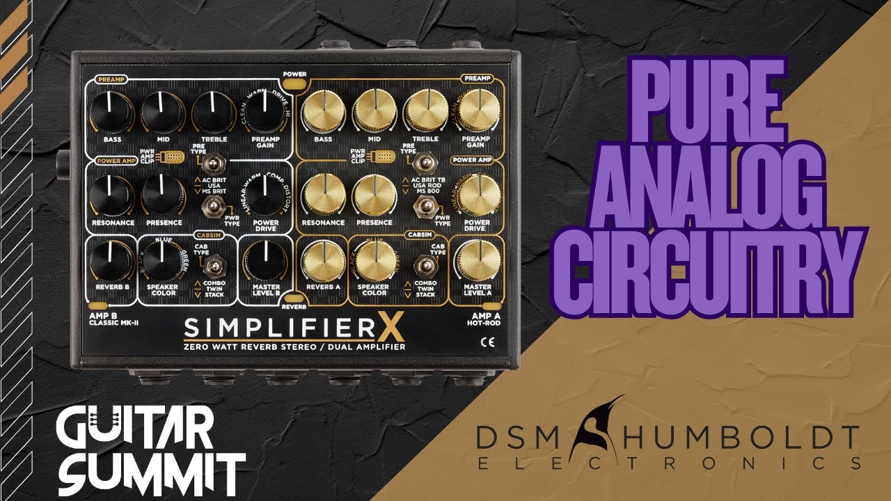 Guitar Summit 2025: состав DSM Humboldt и загадочная новая педаль!!!