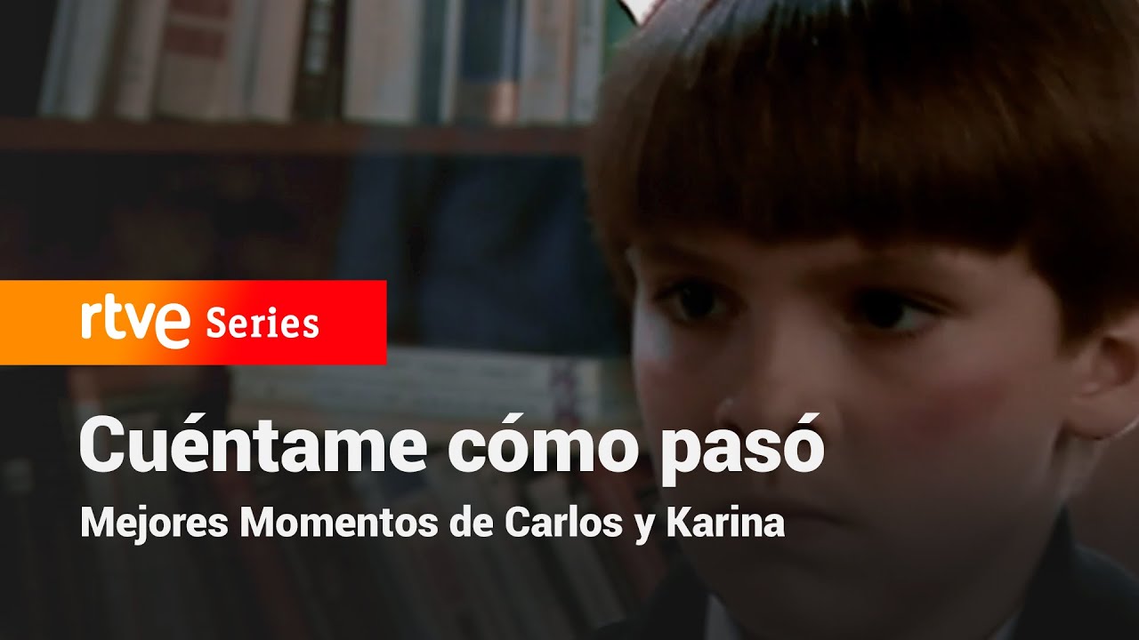 Cu&eacute;ntame c&oacute;mo pas&oacute;: Karina se besa con otro chico delante de Carlos  | RTVE Series