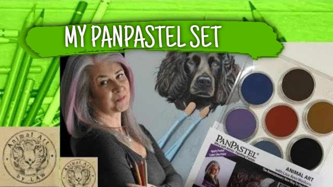 PanPastel demo - Animal Art by Lisa Ann Watkins