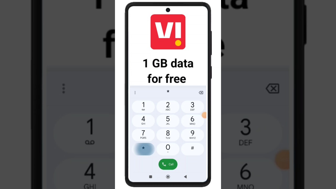Vi Free 1GB Data New Code🔥 2025 ! Vi Free Data 2025 !! Vi Free Recharge #shorts😱