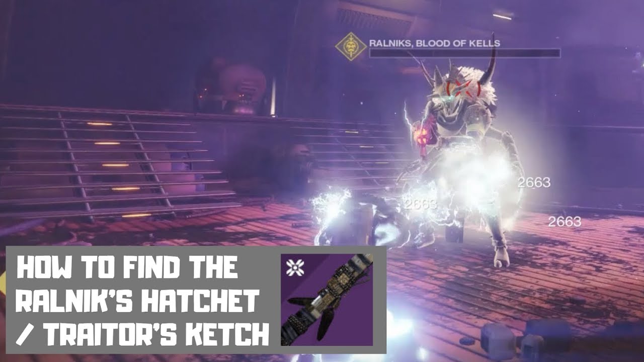 How to Find Ralnik's Hatchet / Traitor's Ketch (for Night Terror)