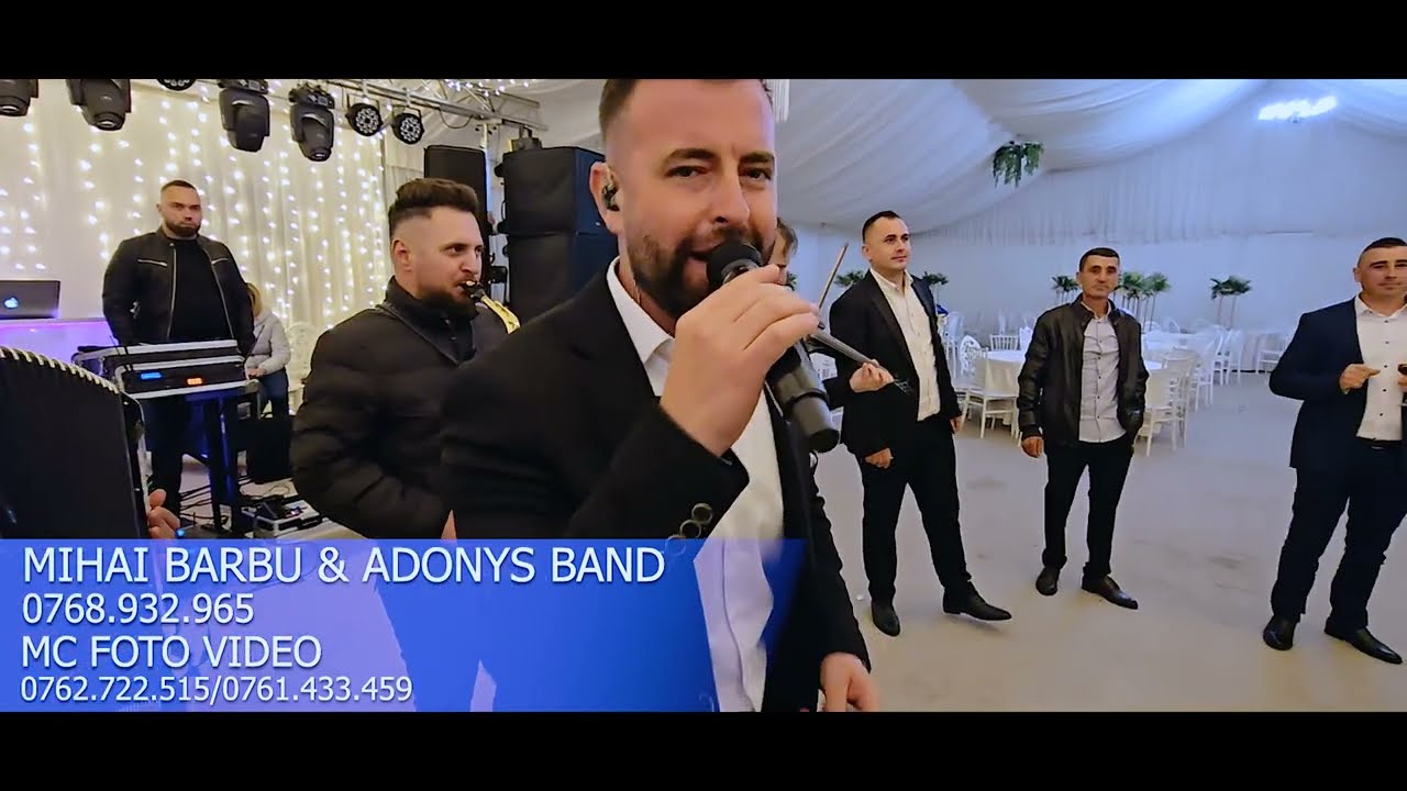 MIHAI BARBU & ADONYS BAND - CHEF DE CHEF ( COVER LIVE 2024 )