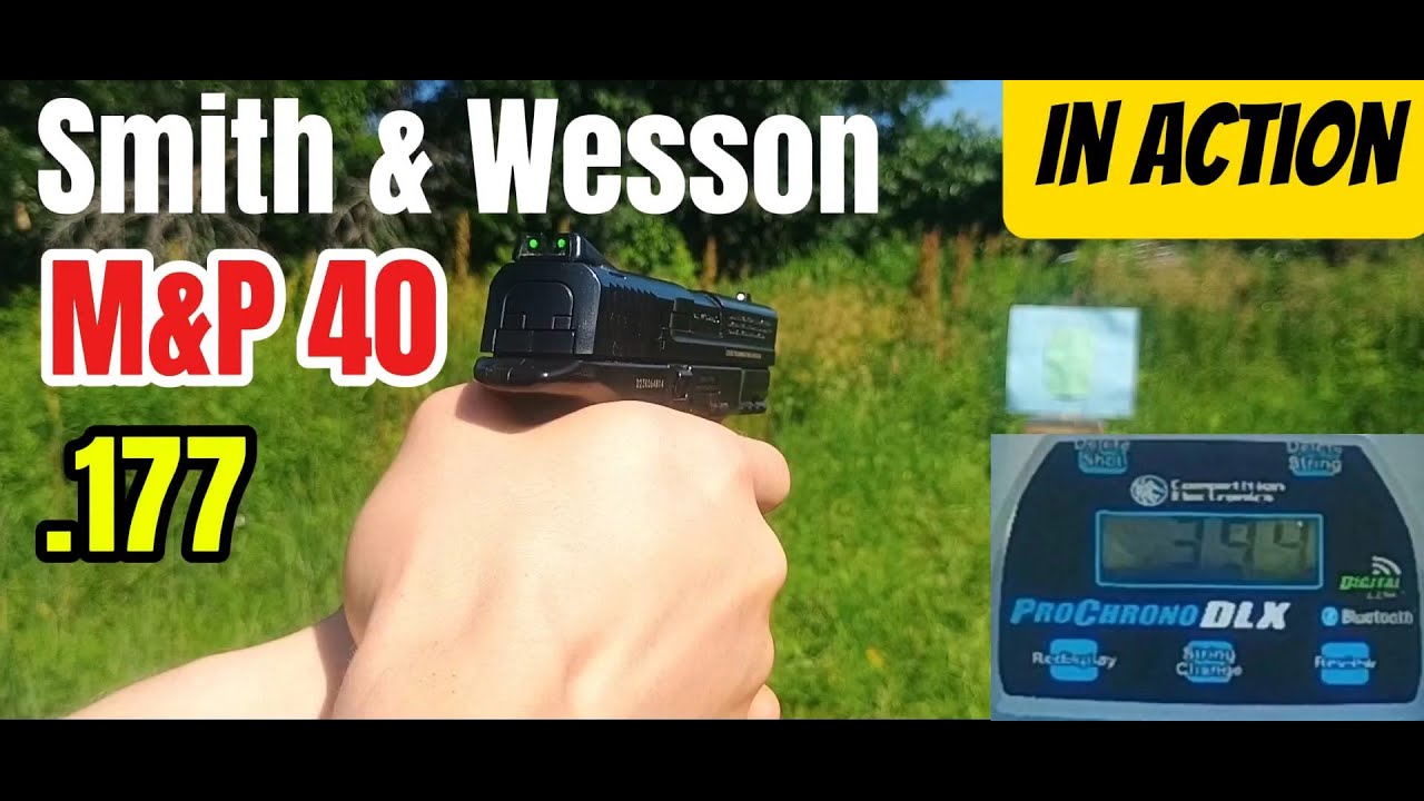 𝗟𝗜𝗩𝗘 𝗙𝗜𝗥𝗘 | Umarex Smith & Wesson M&P 40 .177 CO2 Pistol — Accuracy, Chrono/FPS, & How to Load