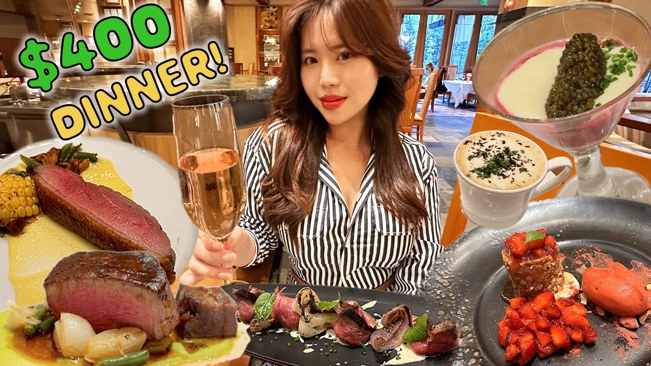 $400 multi-course dinner at Disneyland Napa Rose Chef&rsquo;s Counter. The chefs PICK YOUR MEALS for you!