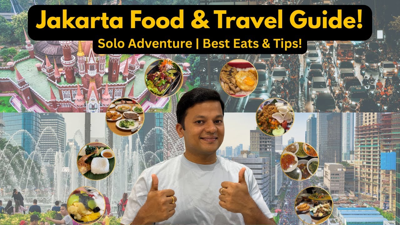 Jakarta Travel & Food Guide 2025 🇮🇩 | Top Eats, Solo Trip Tips & Things to Do