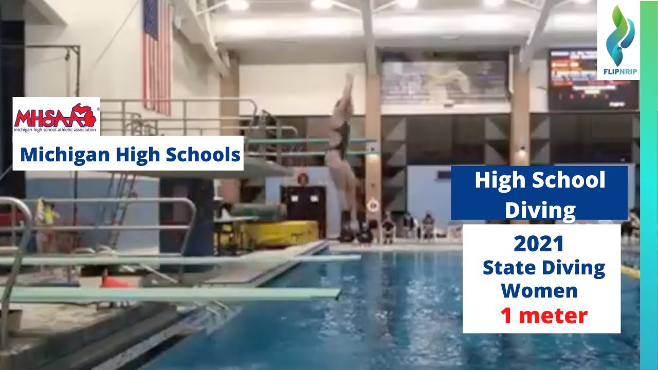 2021 Michigan High School State Diving  - 1 Meter Springboard Finals