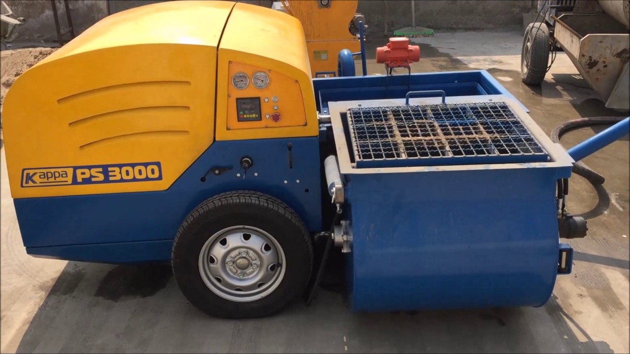 PS 3000 HD Plastering machine   Pump and Sprayer