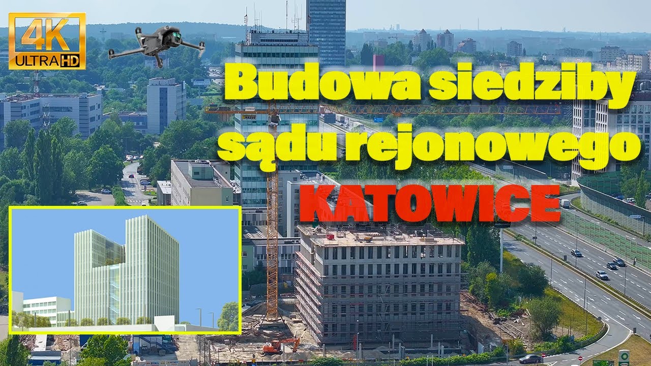 Katowice Budowa nowej siedziby Sądu Rejonowego Katowice-Wschód