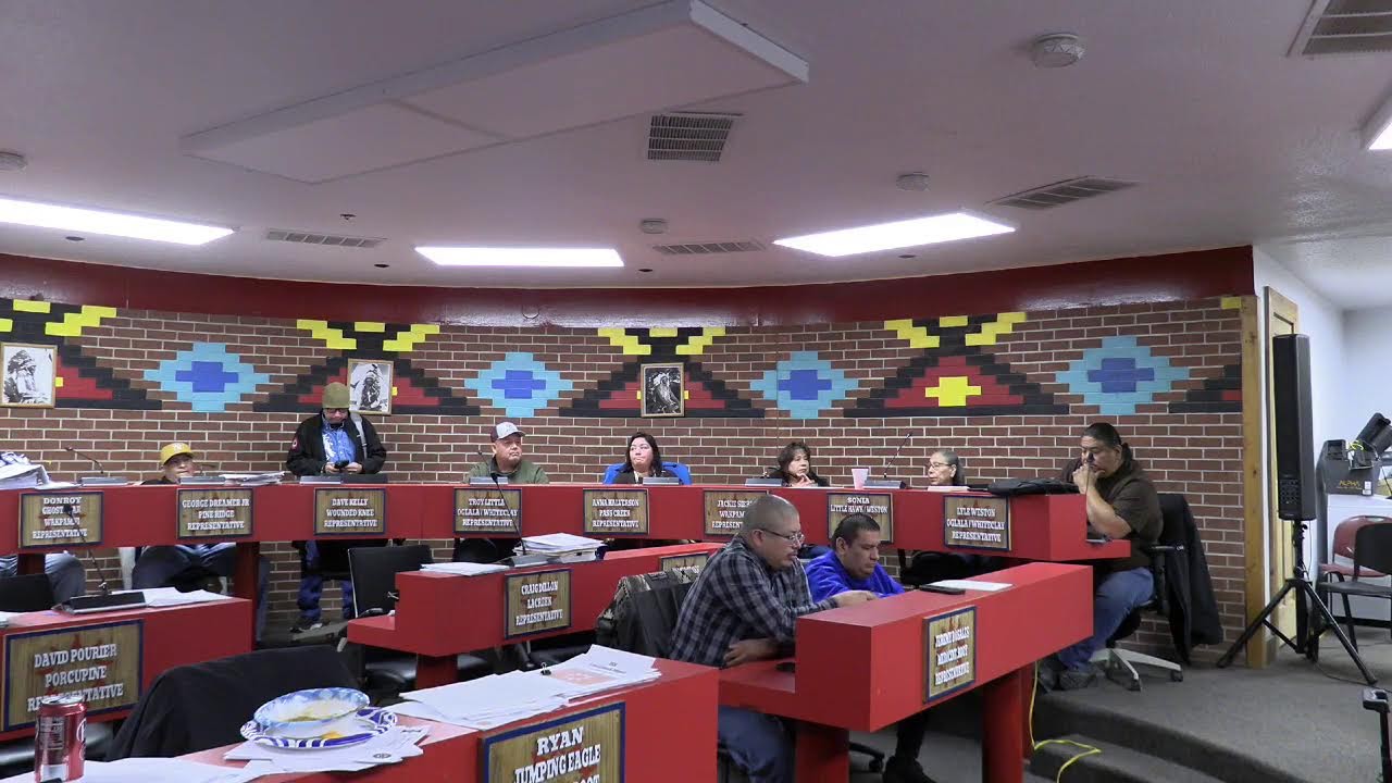 Oglala Sioux Tribal Council Meeting 1/27/26 part 3