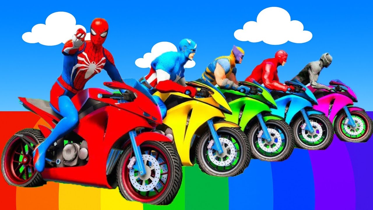 الرجل العنكبوت انقاذ باتمان Spider-Man Rescue batman vs iron man vs venom funny Game GTA 5 superhero